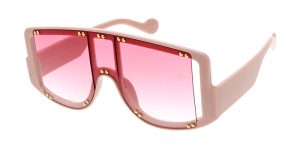 Women's Plastic Large Rectangular Frame