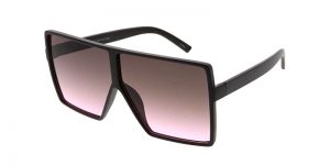 Women's Large Plastic Square Frame