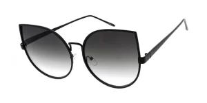 Women's Metal Oversized Cat Eye Frame