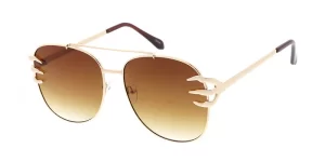 Women's Metal Large Aviator Claw Accent