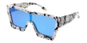 Unisex Plastic Large Marble Frame