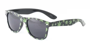 Unisex Plastic Cannabis Print WF