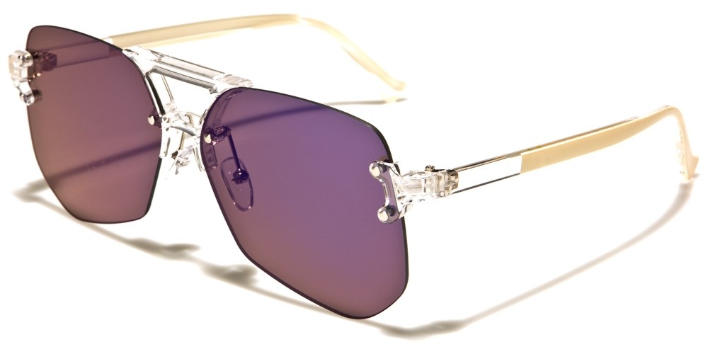 RIMLESS AVIATOR UNISEX - AV-1541-CM