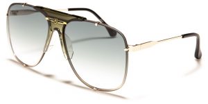 KHAN AVIATOR SHIELD SUNGLASSES - KN-2016